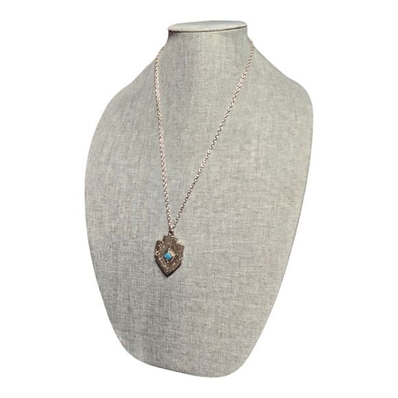 Enchanted Heirloom Sheild Pendant Necklace - Picture 10 of 10